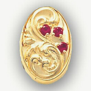 80787 Ruby Bracelet Slide 